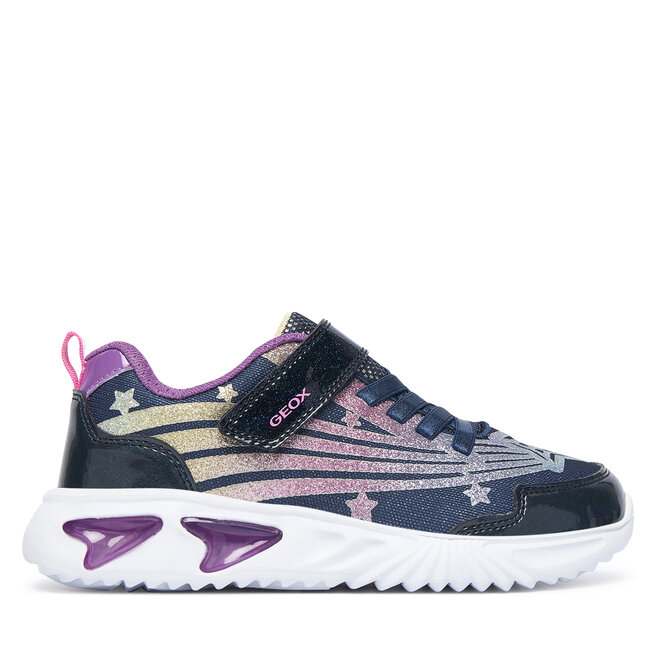 Sneakersy Geox J Assister Girl J56E9B 0ASKN C4269 D Granatowy - dziewczęce