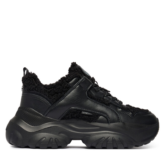 Sneakersy Buffalo Bliss Warm 18346 Czarny - kobiece