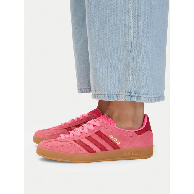 Sneakersy adidas Gazelle Indoor KI7175 Różowy - kobiece