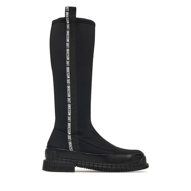 Kozaki LOVE MOSCHINO JA26103G1PIM400A Czarny - kobiece