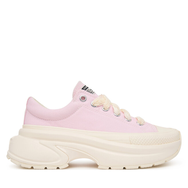 Trampki Converse Run Star Crush Lace A24218C Różowy jasny - kobiece
