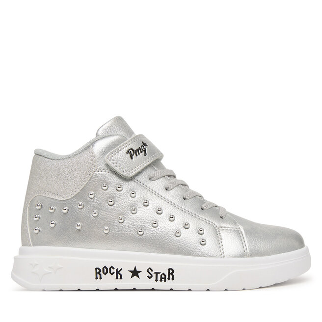 Sneakersy Primigi 2464800 Srebrny - dziewczęce