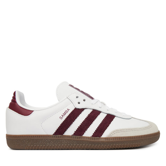 Sneakersy adidas Samba Og KZ8684 Biały - kobiece