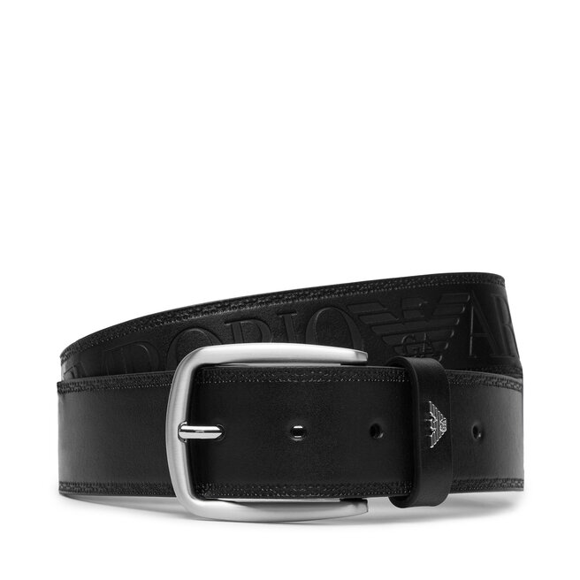 Pasek Emporio Armani EM007190 AF29179 UC001 Czarny -