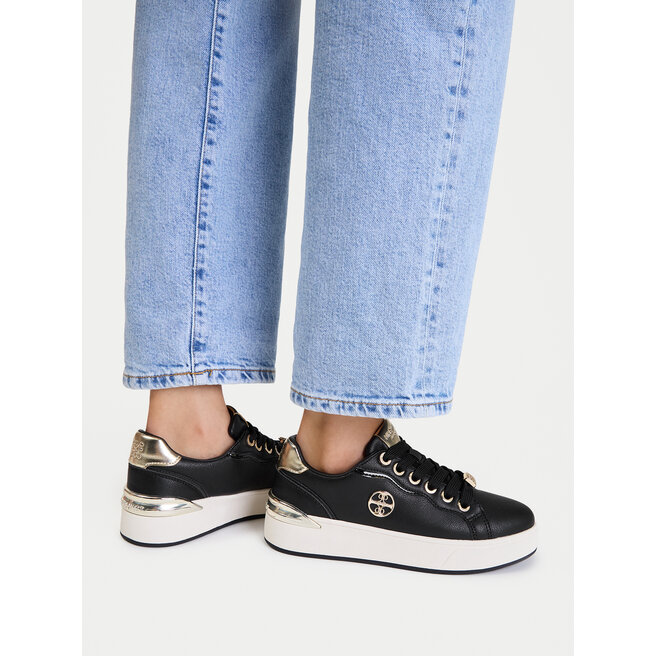 Sneakersy Nine West CEO-RLY-N2602 Czarny - kobiece