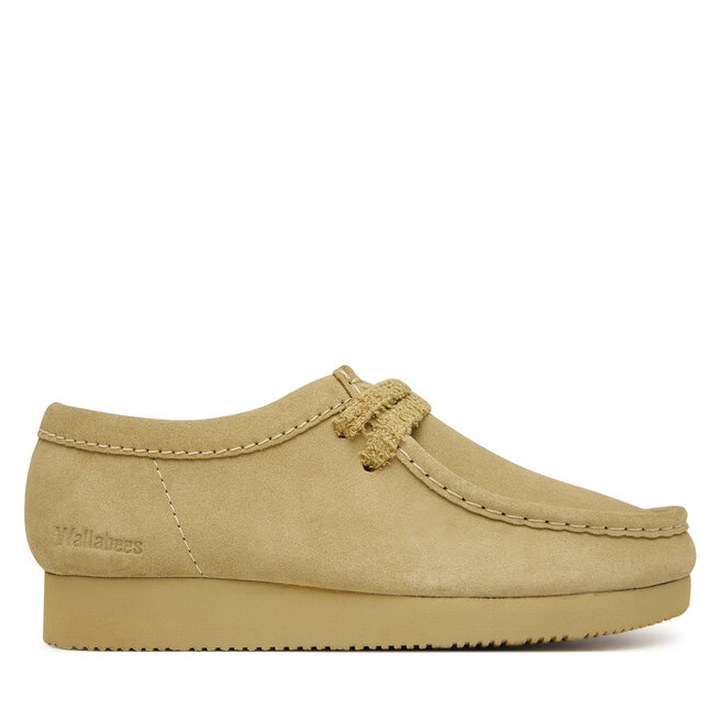 Półbuty Clarks Wallabee Lite. 26328082 Beżowy - kobiece
