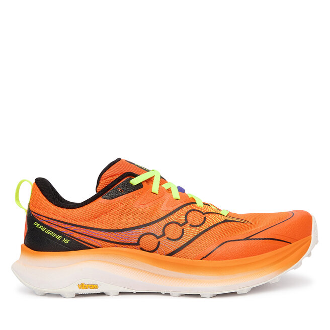 Buty do biegania Saucony Peregrine 16 S21066 Pomarańczowy - męskie