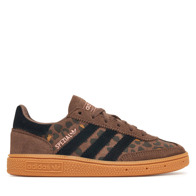 Sneakersy adidas Handball Spezial LA1380 Brązowy - dziewczęce