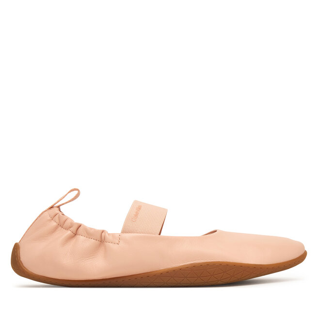 Baleriny Calvin Klein Ballet Sneaker Mj Lth HW0HW03308 Różowy -