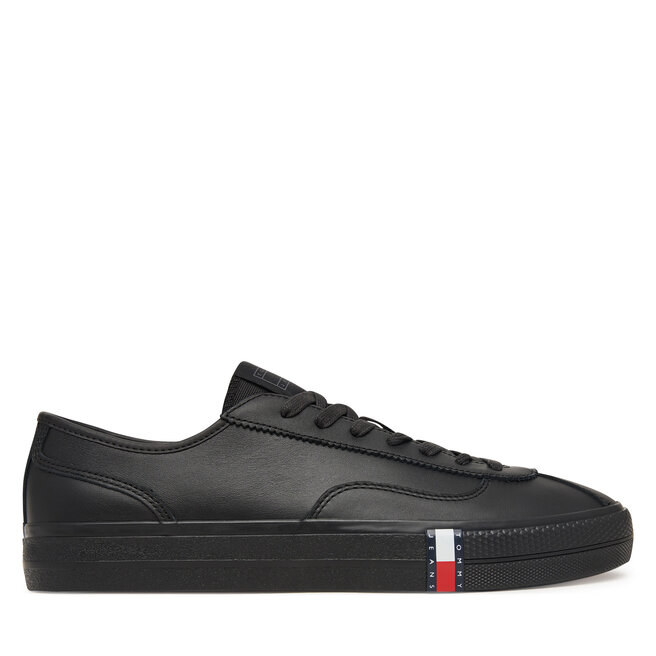 Sneakersy Tommy Jeans Archive Y2K Leather EM0EM01767 Czarny - męskie