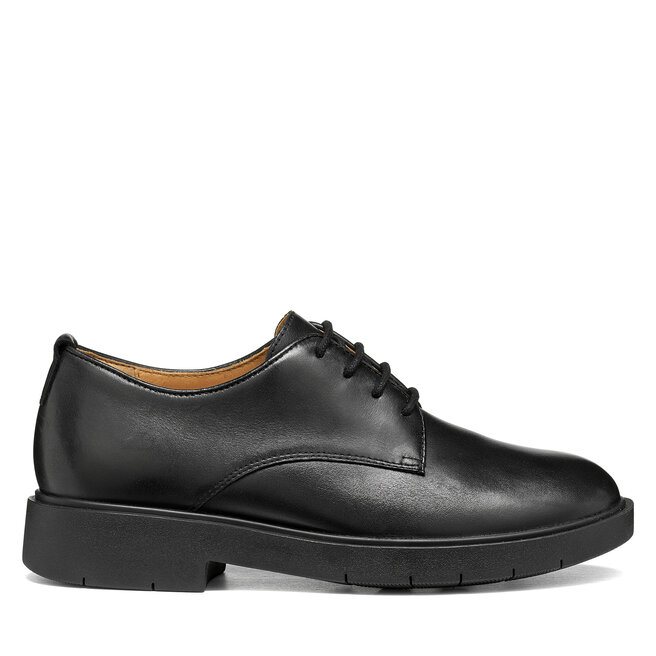 Półbuty Geox D Spherica Ec1 B D66DKE 43 C9999 Czarny - kobiece