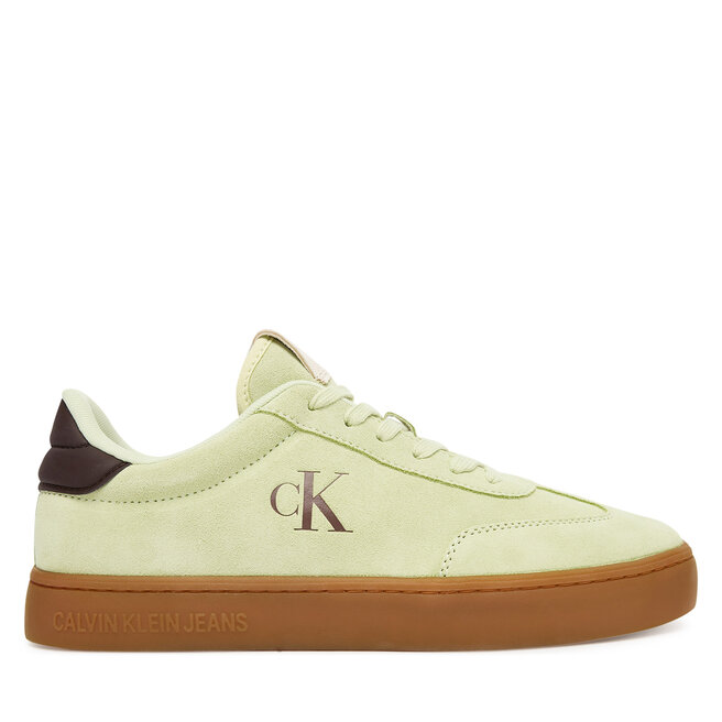 Sneakersy Calvin Klein Jeans Classic Cupsole Mg Su YM0YM01300 Zielony - męskie