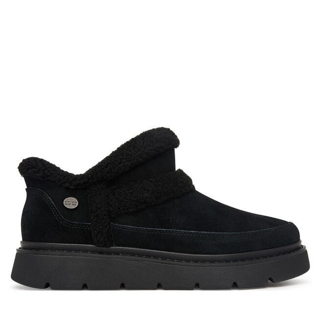 Śniegowce Skechers Bobs Keepsakes Lite - Winter Snug 114895 Czarny - kobiece