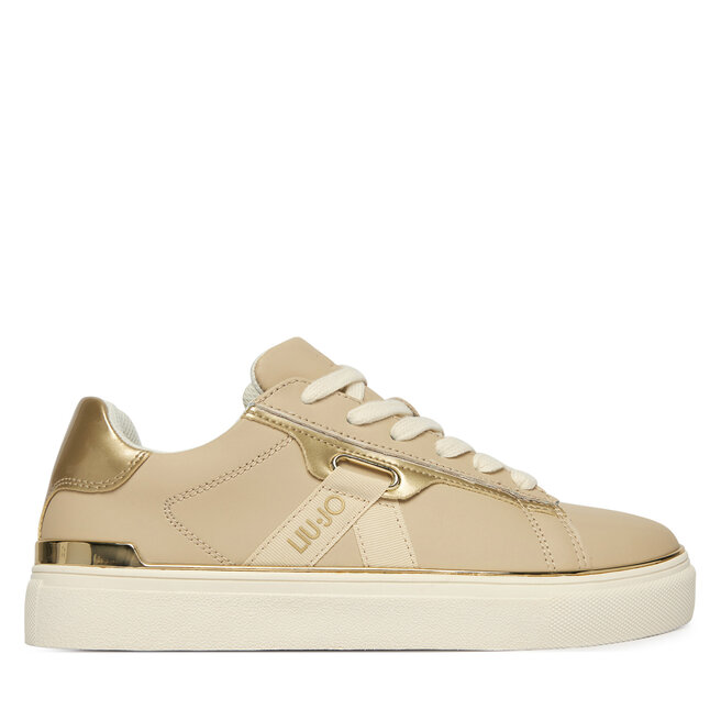 Sneakersy Liu Jo Kiki 04 BF6057 PX026 Beżowy - kobiece