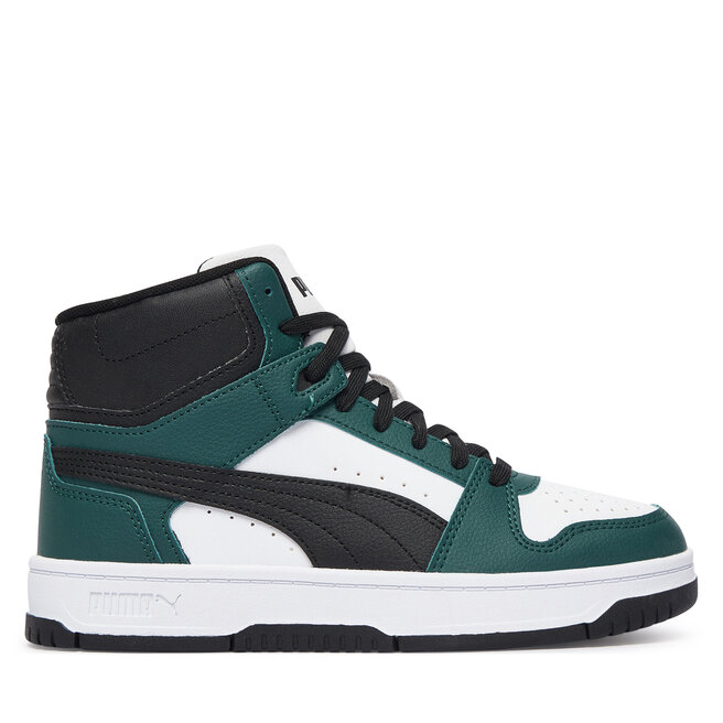 Sneakersy Puma Rebound Slam Mid Jr 408800 Biały - chłopięce