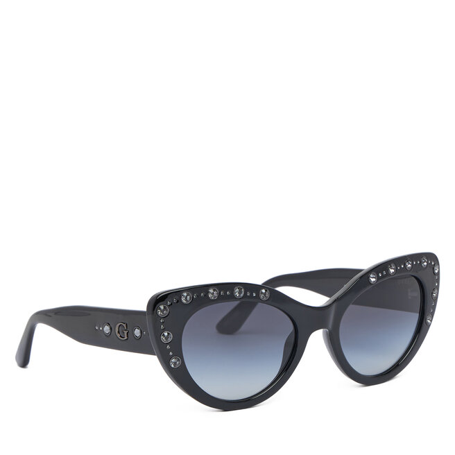 Okulary przeciwsłoneczne Guess GU00163 Czarny - kobiece