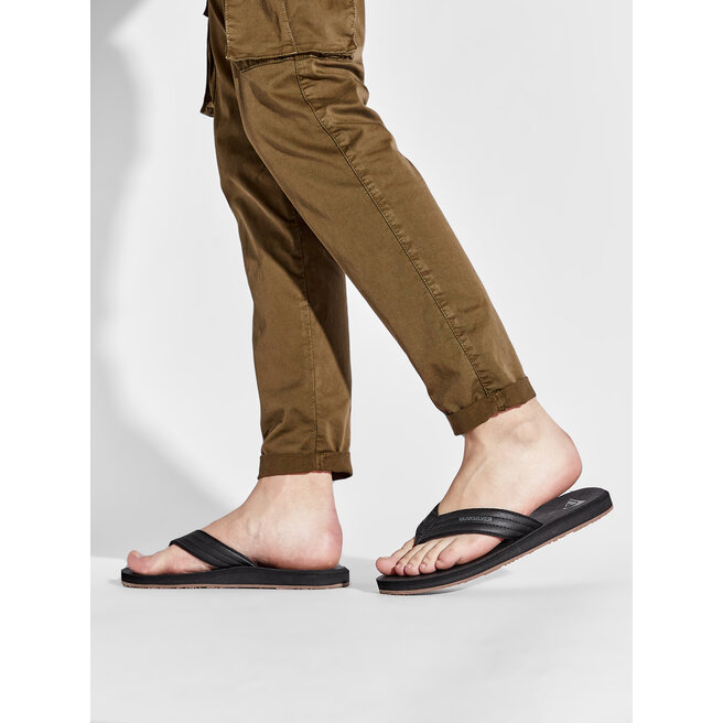Japonki Quiksilver AQYL100623 Czarny -