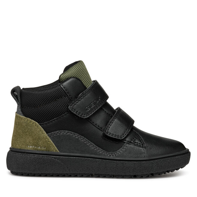 Sneakersy Geox J Theleven Boy B Abx J36LEA 05422 C0005 M Czarny - chłopięce