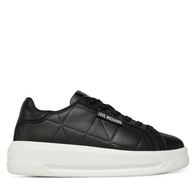 Sneakersy LOVE MOSCHINO JA15335G0NIEC00A Czarny - kobiece