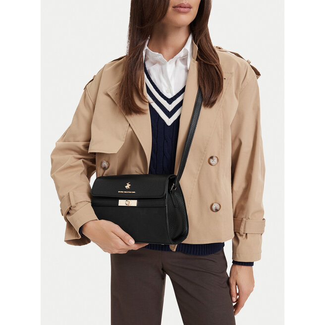 Torebka Beverly Hills Polo Club CEO-BHPC-C-017-10 Czarny -