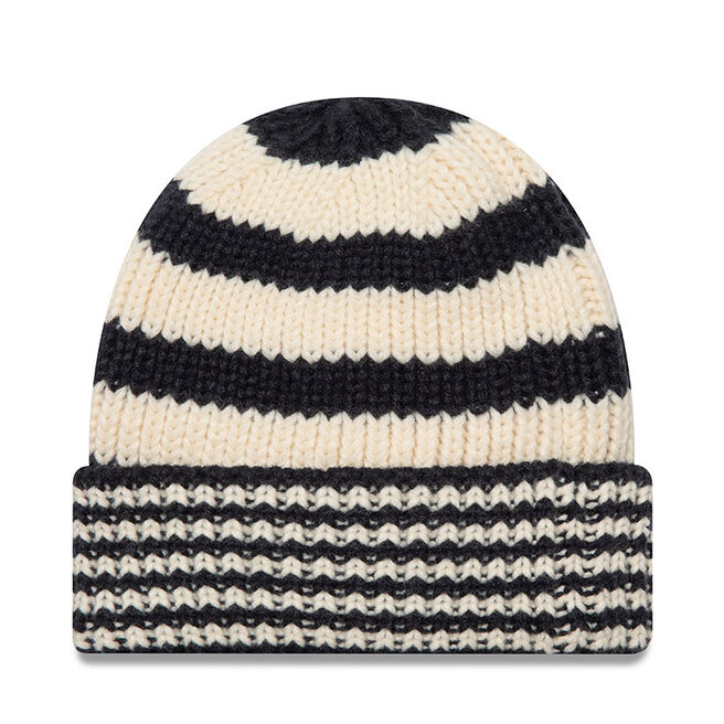 Czapka New Era Ne Stripe Knit Bean 60565460 Czarny -