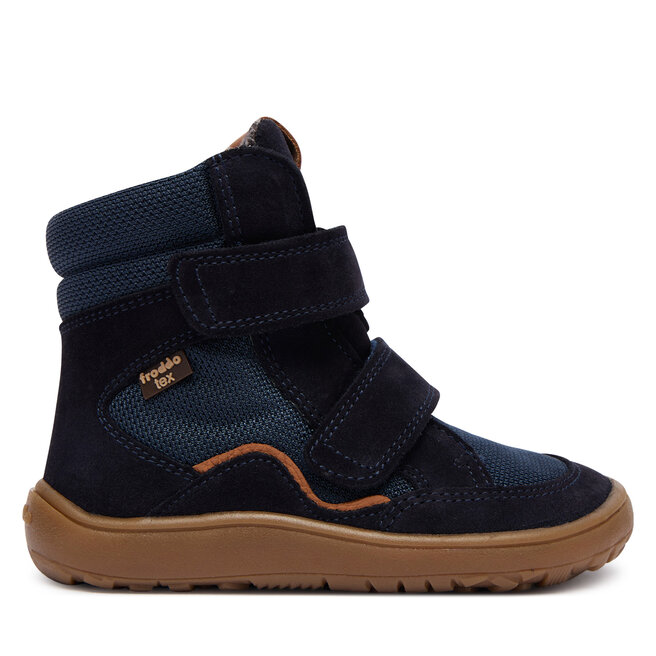 Kozaki Froddo Barefoot Tex Winter Tl G3160247-T S Granatowy - chłopięce