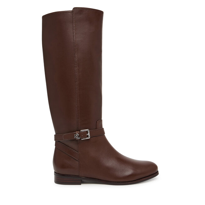 Oficerki LAUREN RALPH LAUREN 802974383002 Brązowy - kobiece