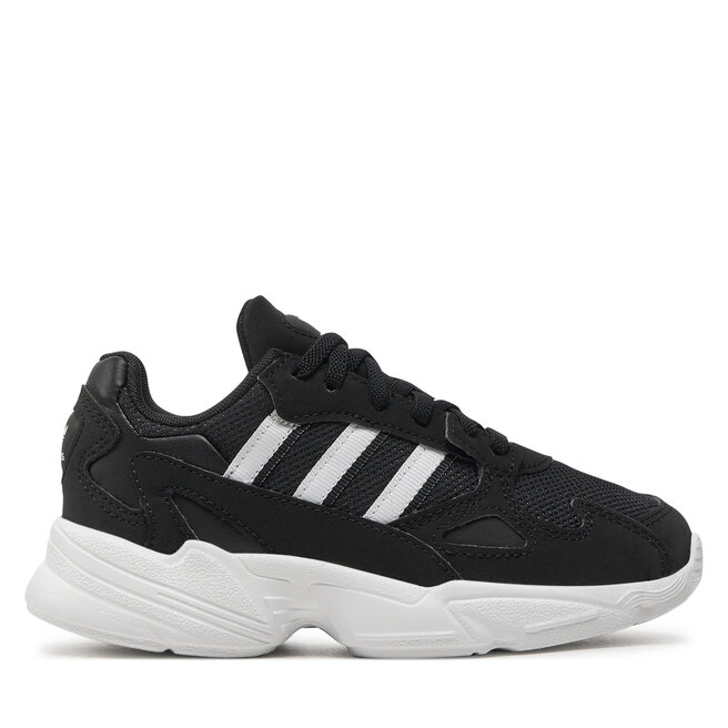 Sneakersy adidas Falcon El C IF1097 Czarny - chłopięce