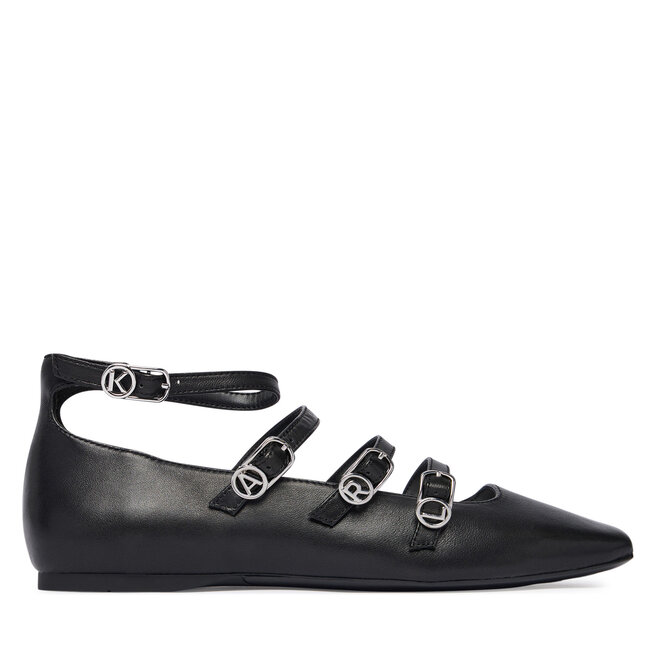 Baleriny KARL LAGERFELD Konnie KL40195 Czarny -