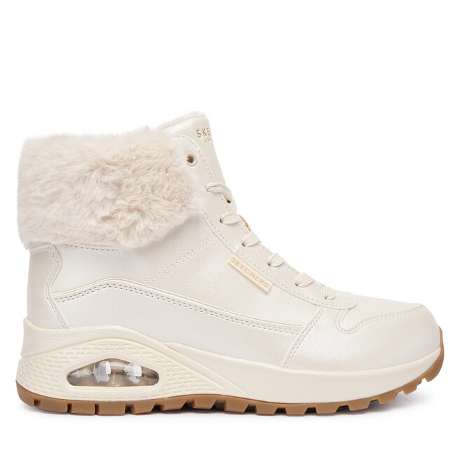Trzewiki Skechers Uno Rugged 167821/OFWT Biały - kobiece