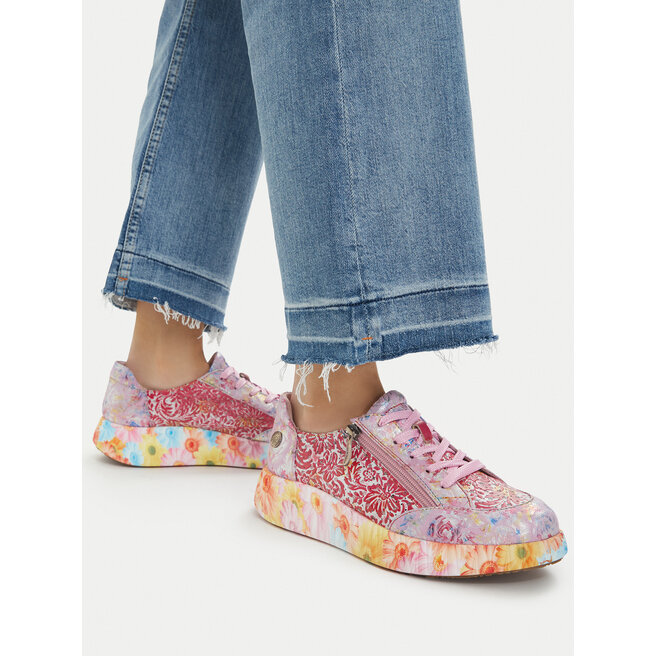 Sneakersy Laura Vita Nikito 57 Różowy - kobiece