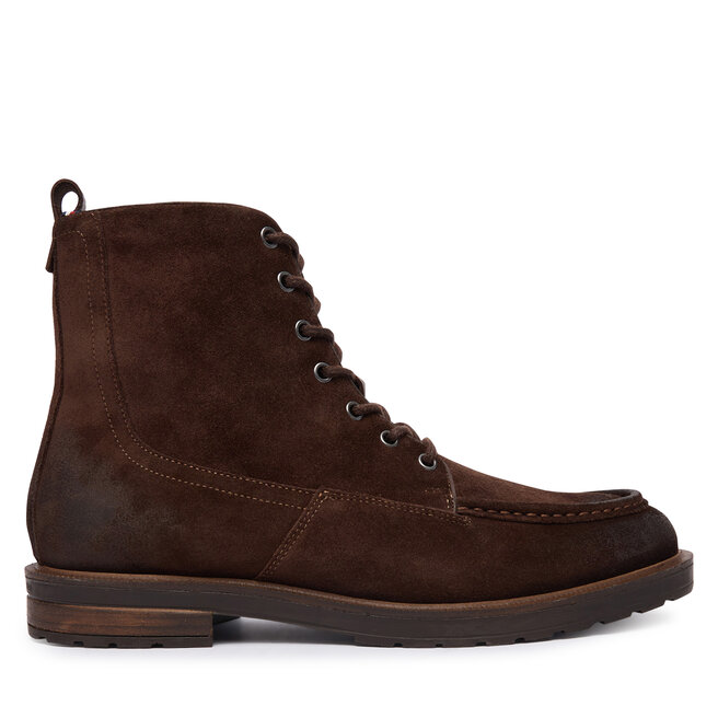 Trzewiki Tommy Hilfiger Cleated W Moc FM0FM05599 Brązowy - męskie