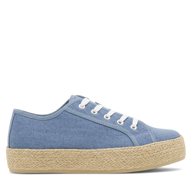 Espadryle DeeZee WSS21067-01A Niebieski - kobiece