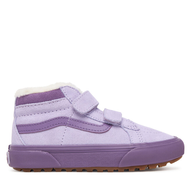Sneakersy Vans Sk8- Mid Reissue V Insulat VN000V90FRT1 Fioletowy jasny - dziewczęce