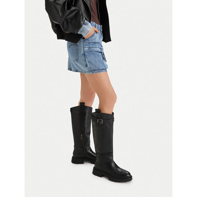 Kozaki G-Star Raw EO-GLCIA-8190C Czarny - kobiece