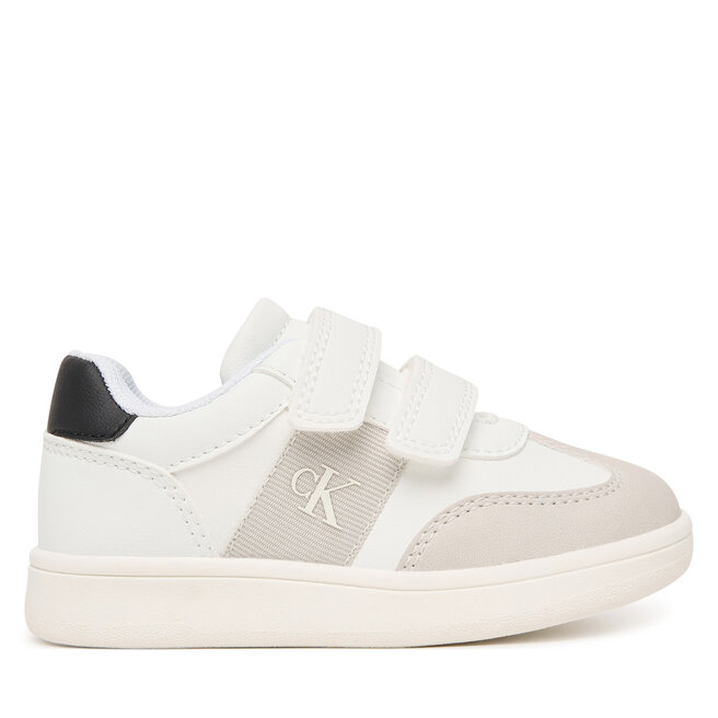Sneakersy Calvin Klein Low Cut Velcro V1X9-83277-1269 M Biały - chłopięce