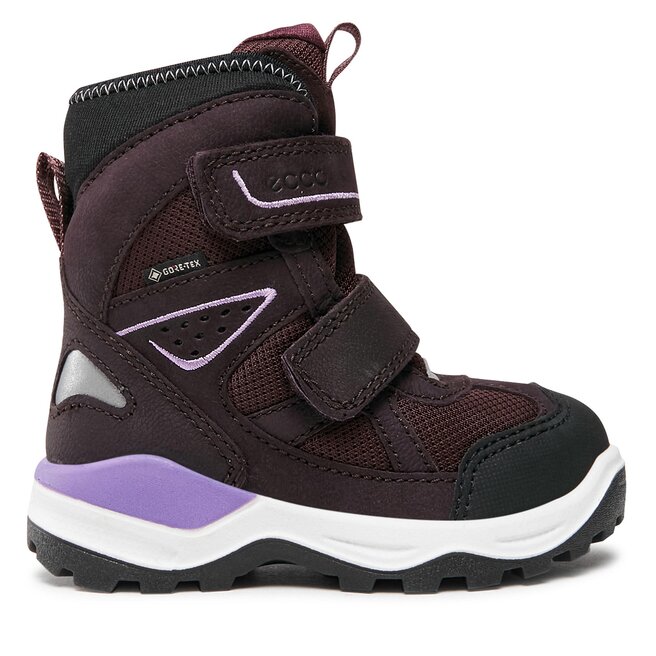 Śniegowce ECCO Snow Mountain 71026251663 Bordowy - dziewczęce