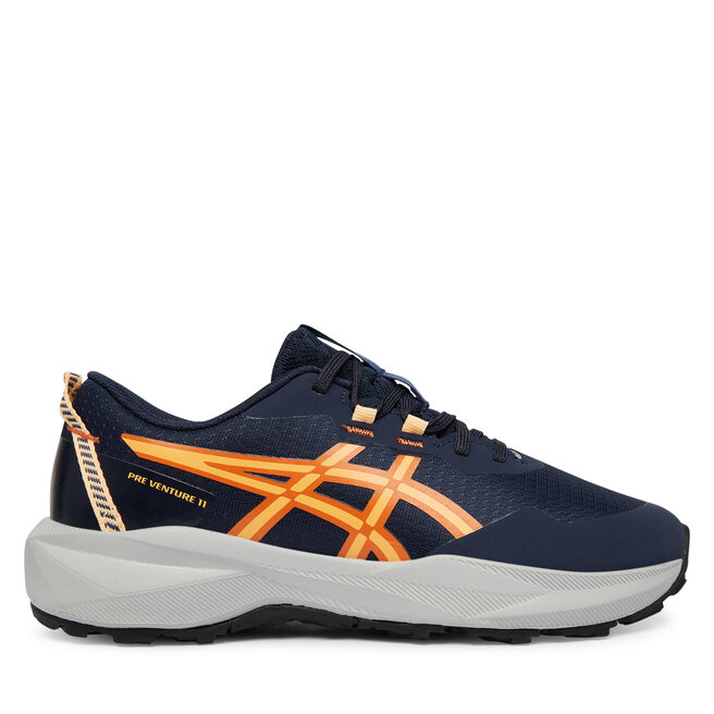 Buty do biegania Asics Pre Venture 11 Gs 1014A378 Granatowy - dziecięce