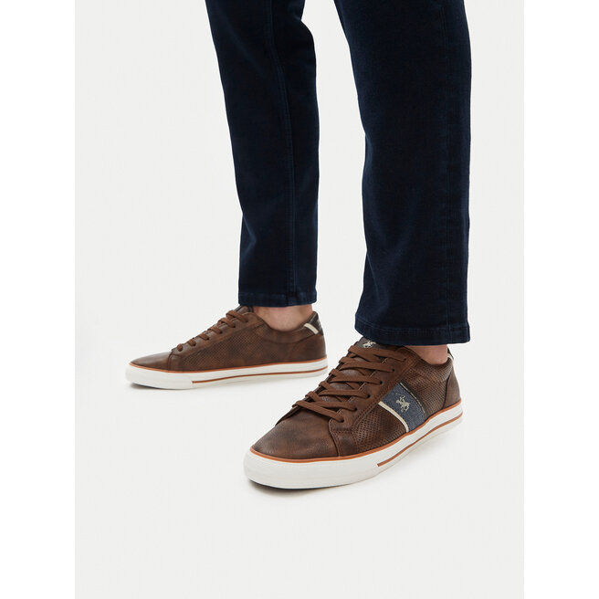 Sneakersy Beverly Hills Polo Club CEO-V5-DODO Brązowy - męskie