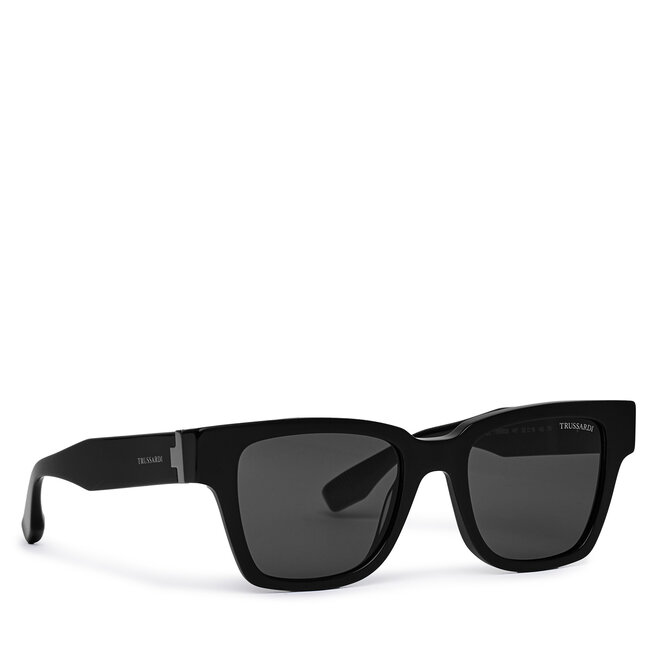 Okulary przeciwsłoneczne Trussardi TSM9026 Czarny - kobiece