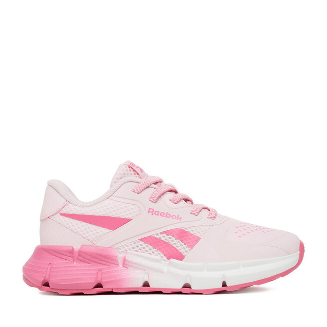 Sneakersy Reebok EO-ZIG DYNAMICA 5 ELASTIC LACES 100231943 Różowy - dziewczęce