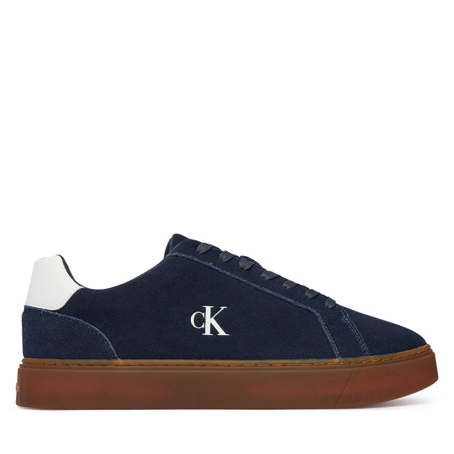 Sneakersy Calvin Klein Classic Cupsole Laceup Su YM0YM01434 Granatowy - męskie