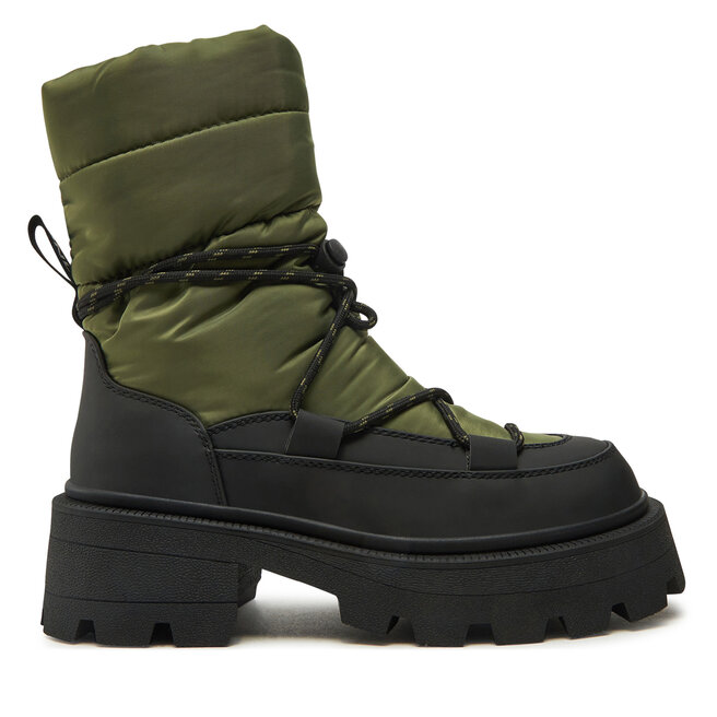Botki ONLY Shoes 15329809 Zielony - kobiece