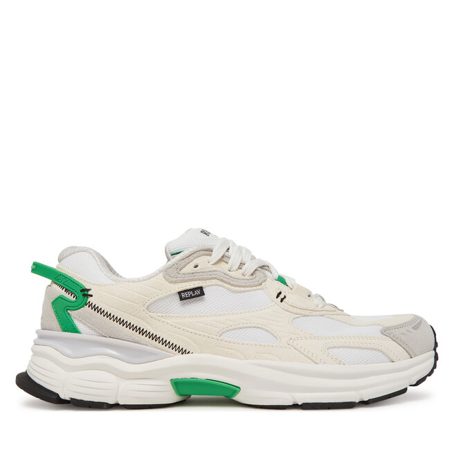 Sneakersy REPLAY GMSD5 .000.C0001T Biały - męskie