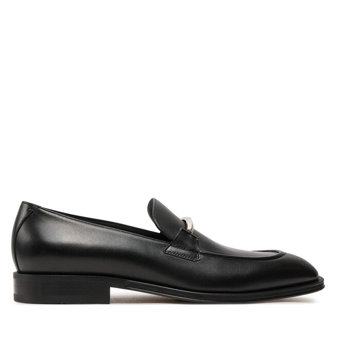 Loafersy BOSS Derrek Loaf buvphw 50516463 Czarny - męskie