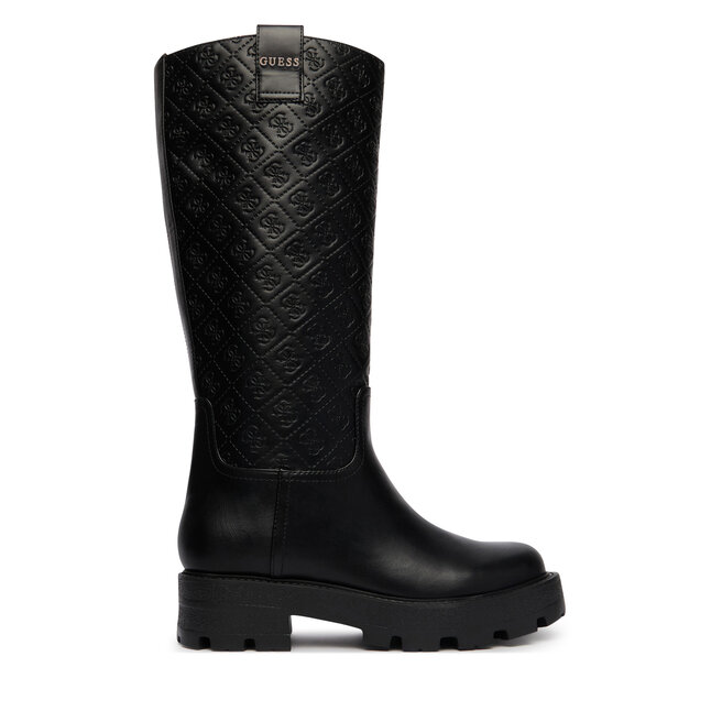 Kozaki Guess FLFLYI ELE11 Czarny - kobiece