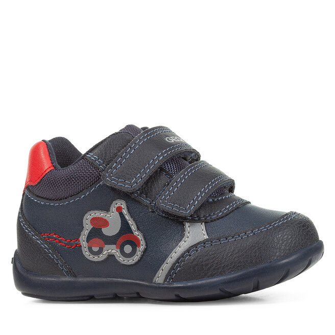 Sneakersy Geox B Elthan Boy B361PA 0MEBC C0735 Granatowy - chłopięce