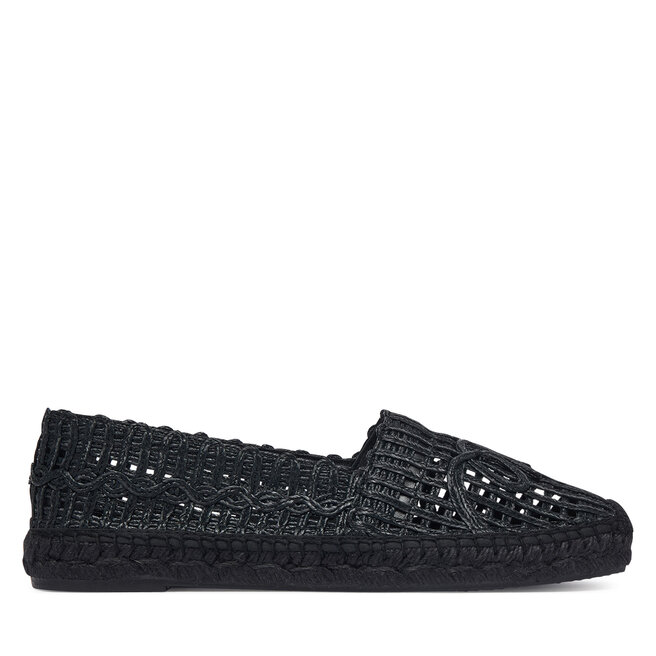 Espadryle Weekend Max Mara 2615521135670 Czarny - kobiece