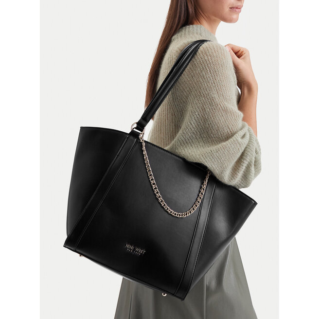 Torebka Nine West CEO-ADDISON-LH22281 Czarny -
