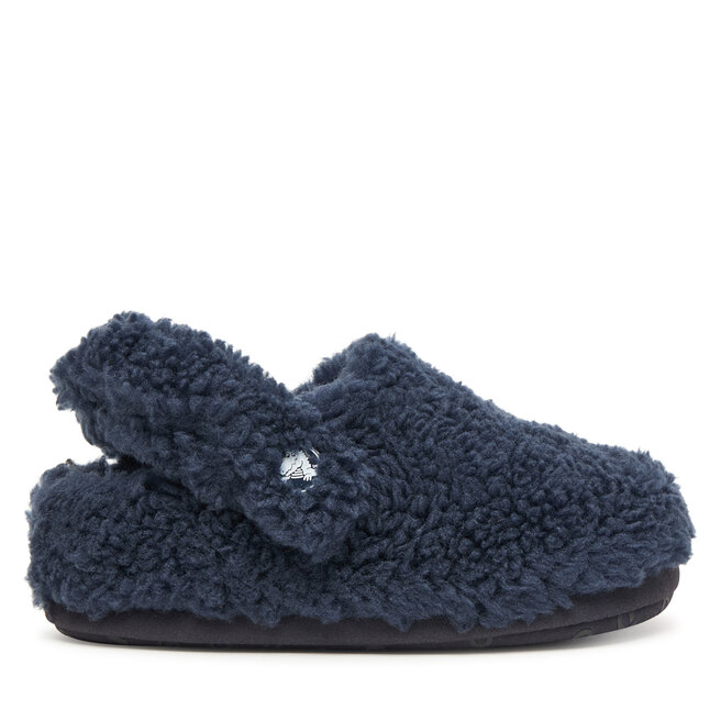 Kapcie Crocs Toddler Classic Cozzzy Slipper 210857 Granatowy - dziewczęce